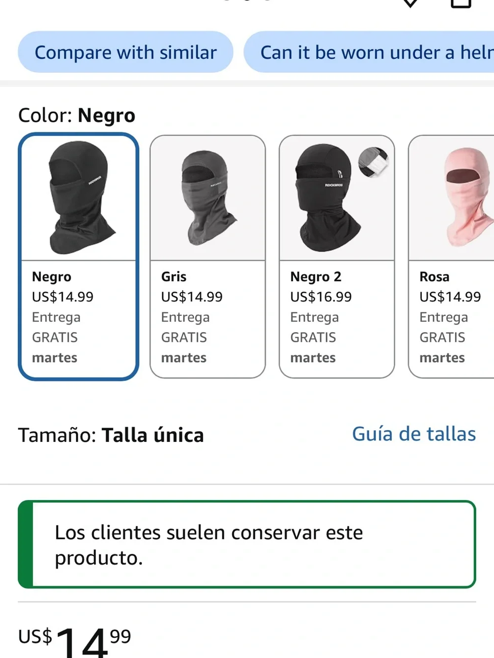 ROCKBROS black balaclava